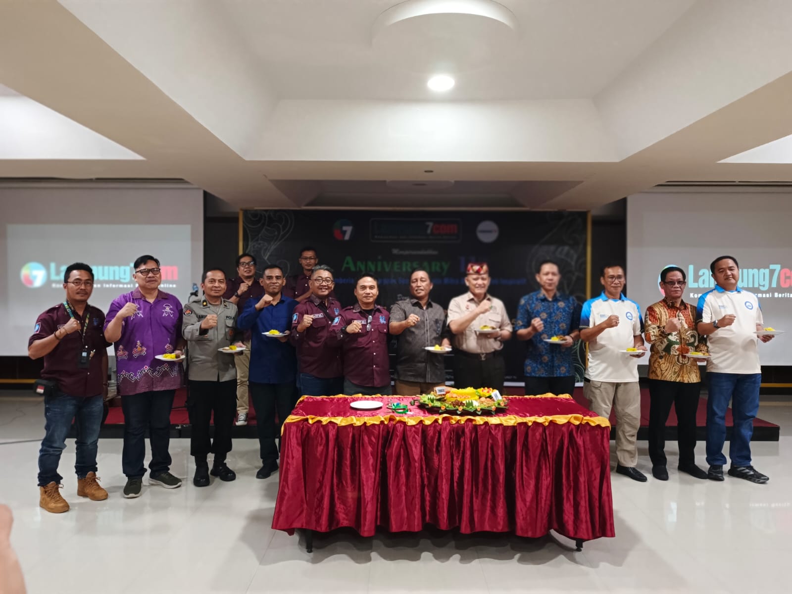 HUT ke-11 Lampung7.com Meriah, Hadirkan Forkopimda dan Tokoh Inspiratif Lampung