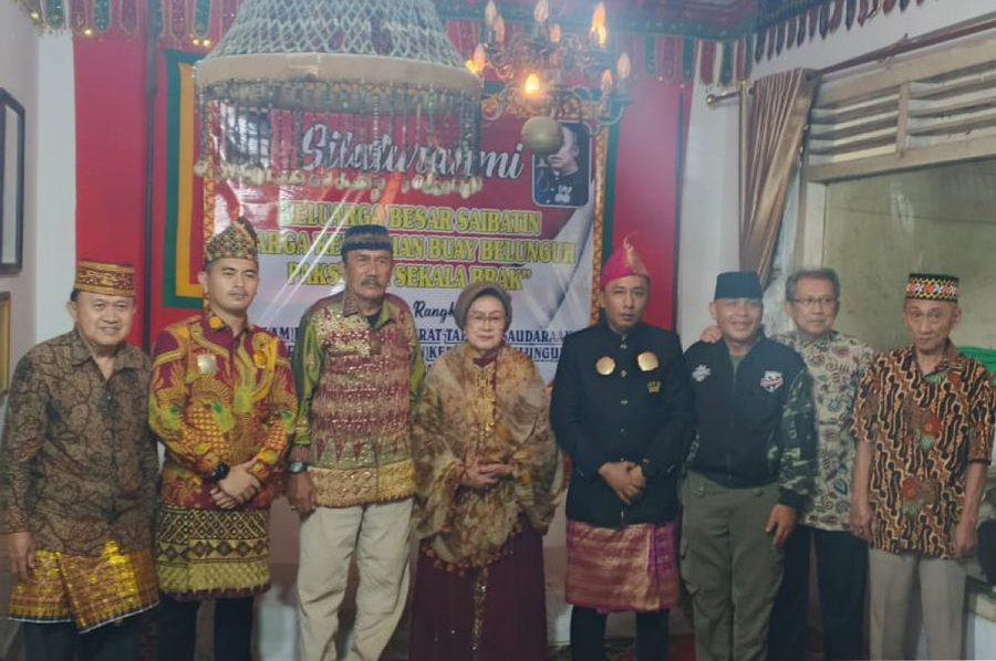 Keluarga Besar Buay Belunguh Gelar Silaturahmi, Teguhkan Jati Diri Paksi Pak Skala Brak