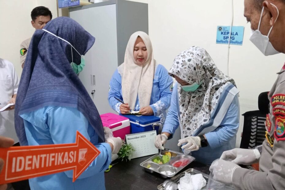 Respons Cepat Dinkes Lamsel Telusuri Dugaan Keracunan Program MBG